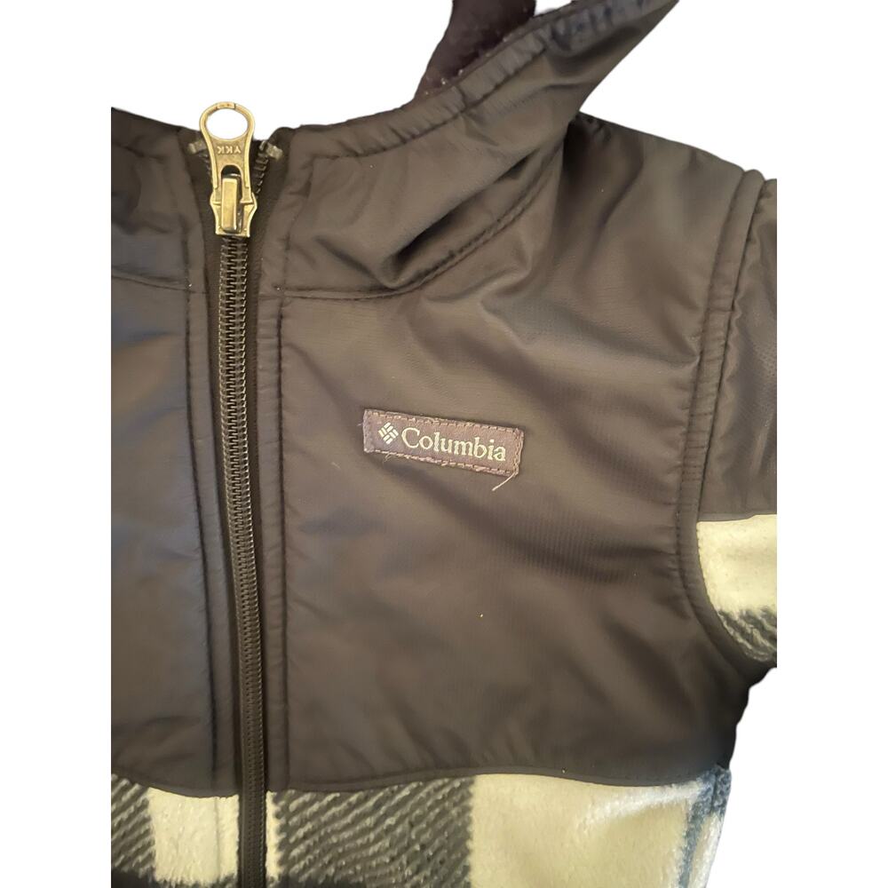Columbia Black and White Kids Jacket - Picture 7 of 9